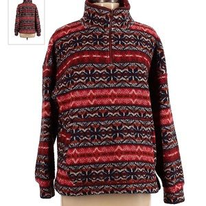 American Eagle Holiday Half-Zip Fleece